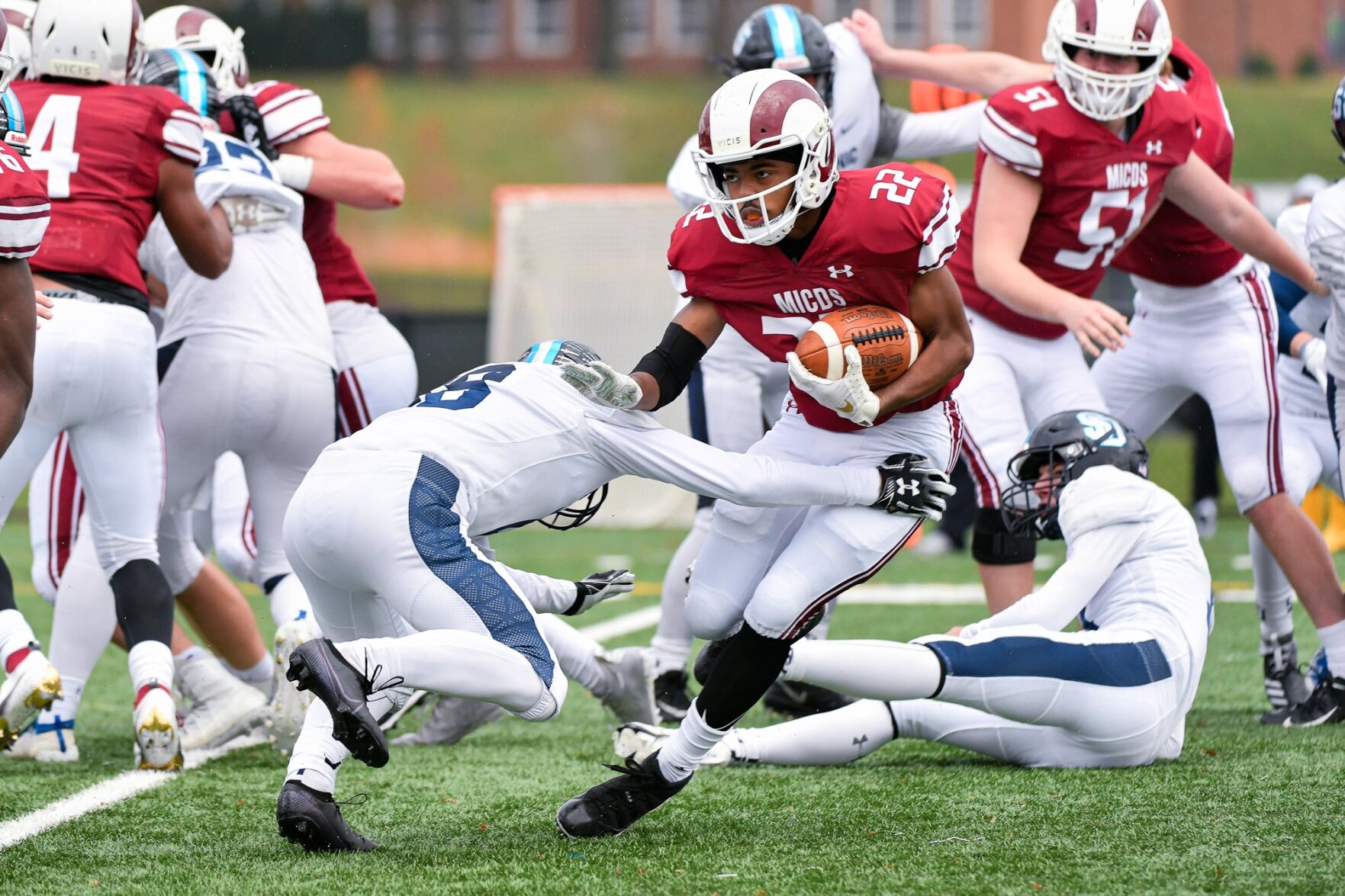 11/14/2020 - Football - C4 D3 championship - St. Dominic at MICDS
